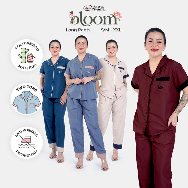 Bloom Series - Piyama Set Celana Panjang