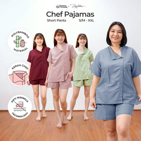 Chef Series Devy Anastasia - Piyama Set Celana Pendek
