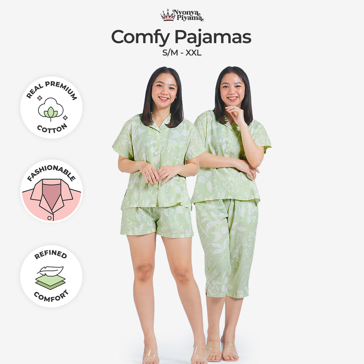 Comfy Katun Claire - Piyama Set