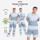 Classic Katun Elio - Piyama Pria Set