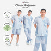 Classic Katun Kane - Piyama Pria Set