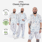 Classic Katun Elwood - Piyama Pria Set