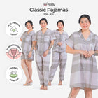 Classic Katun Sion Choco - Piyama Set