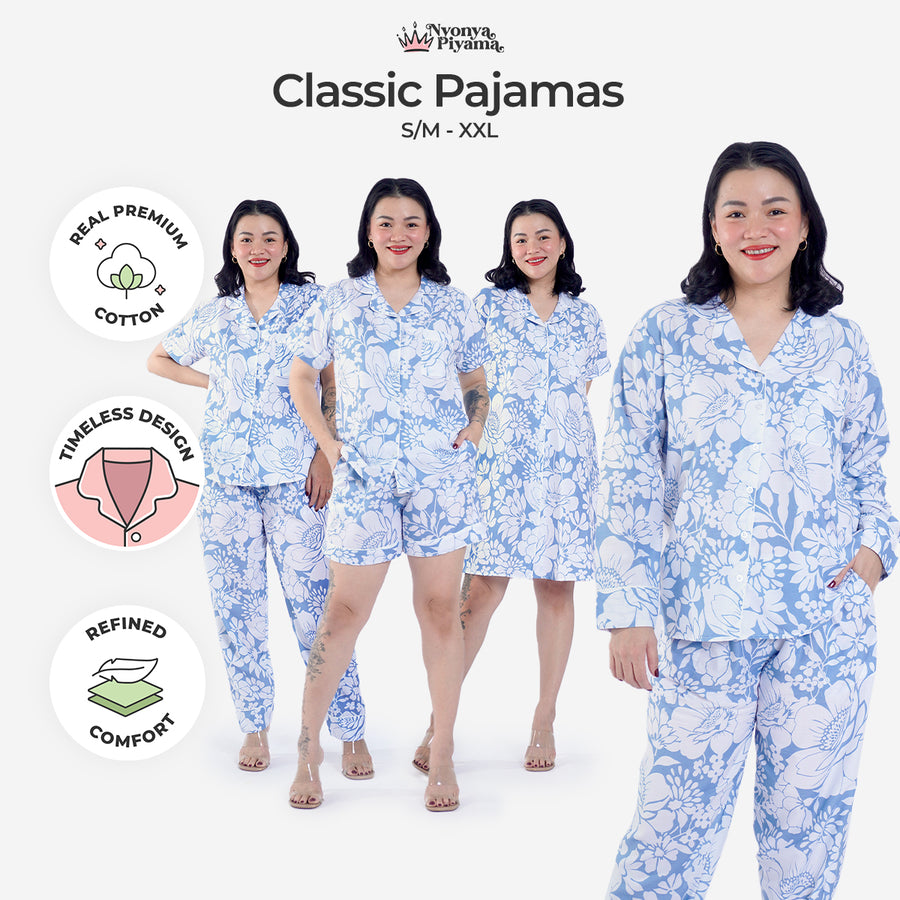 Classic Katun Christy - Piyama Set