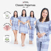 Classic Katun Sion Blue - Piyama Set