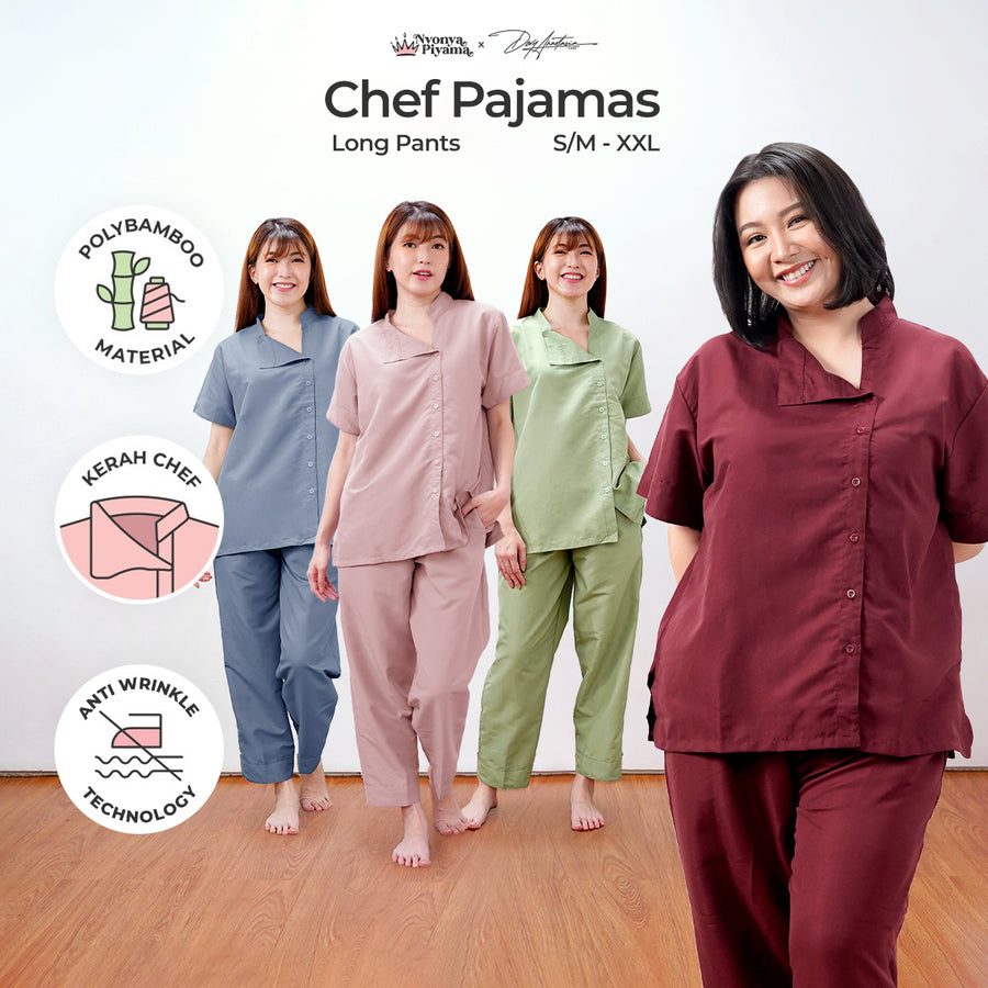 Chef Series Devy Anastasia - Piyama Set Celana Panjang