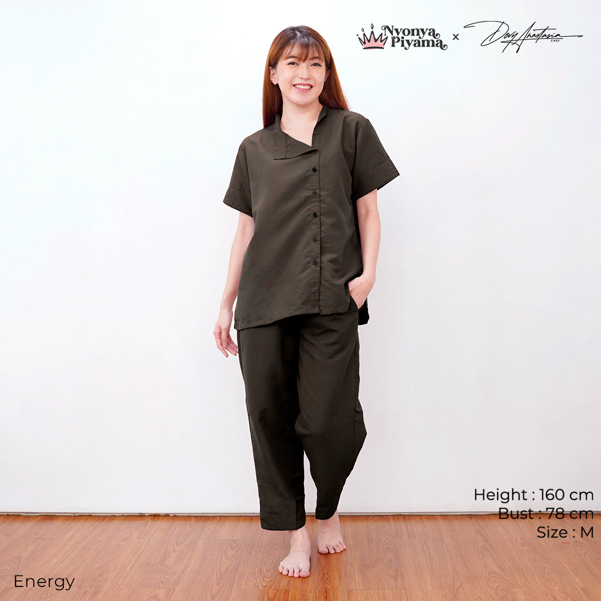 Chef Series Devy Anastasia - Piyama Set Celana Panjang