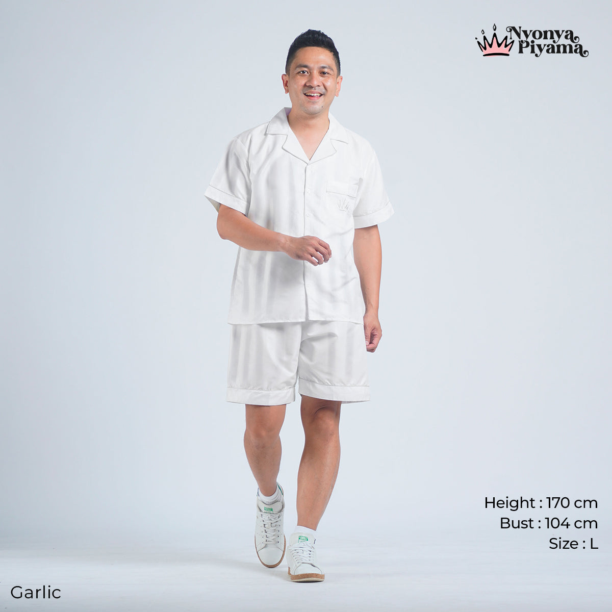Herb Series - Piyama Pria Set Celana Pendek