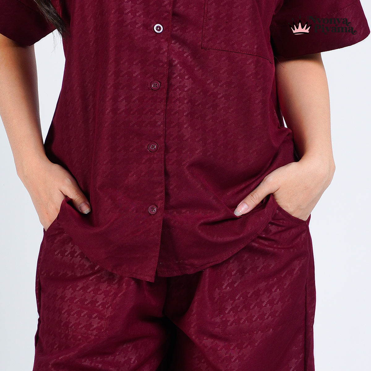 Nebula Series Pajamas Poly Bamboo Set Celana Panjang