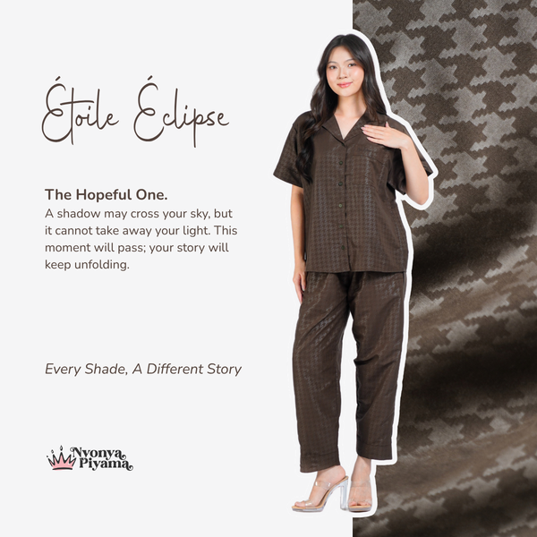 Nebula Series Pajamas Poly Bamboo Set Celana Panjang