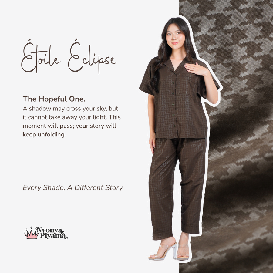 Nebula Series Pajamas Poly Bamboo Set Celana Panjang