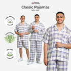 Classic Katun Brooklyn - Piyama Pria Set