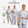 Classic Katun Brooklyn - Piyama Pria Set