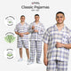 Classic Katun Brooklyn - Piyama Pria Set