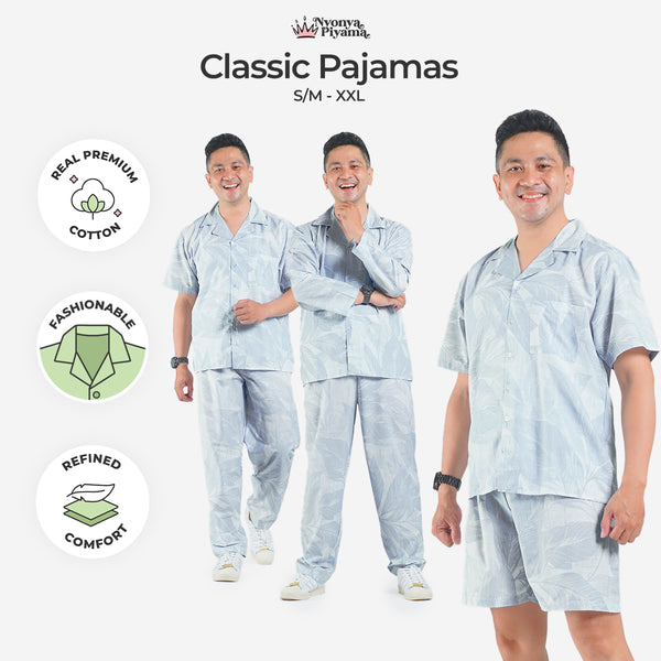 Classic Katun Blake - Piyama Pria Set