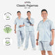 Classic Katun Blake - Piyama Pria Set