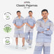 Classic Katun Claude - Piyama Pria Set