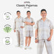 Classic Katun Collins - Piyama Pria Set