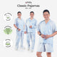 Classic Katun Edward - Piyama Pria Set