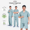 Classic Pajamas Katun Pria Set - Ezra