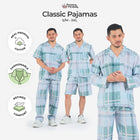 Classic Katun Pristine - Piyama Pria Set