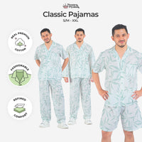 Classic Katun Pyross - Piyama Pria Set