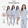 Classic Katun Misha Grey - Piyama Set