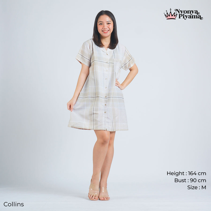 Comfy Katun Collins - Piyama Set