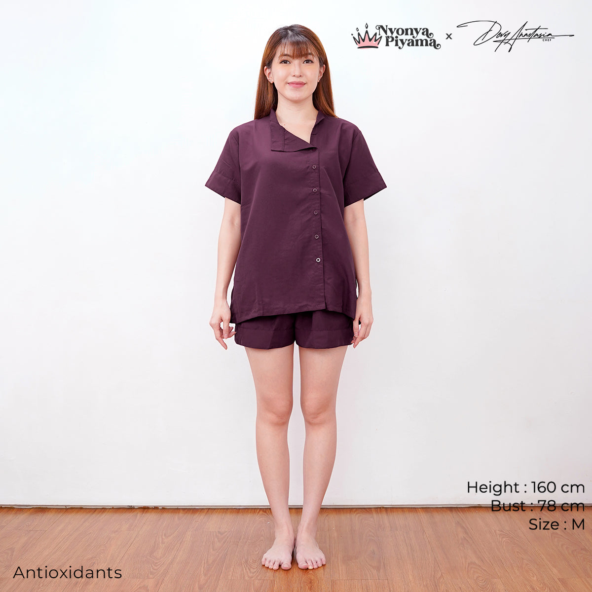 Chef Series Devy Anastasia - Piyama Set Celana Pendek