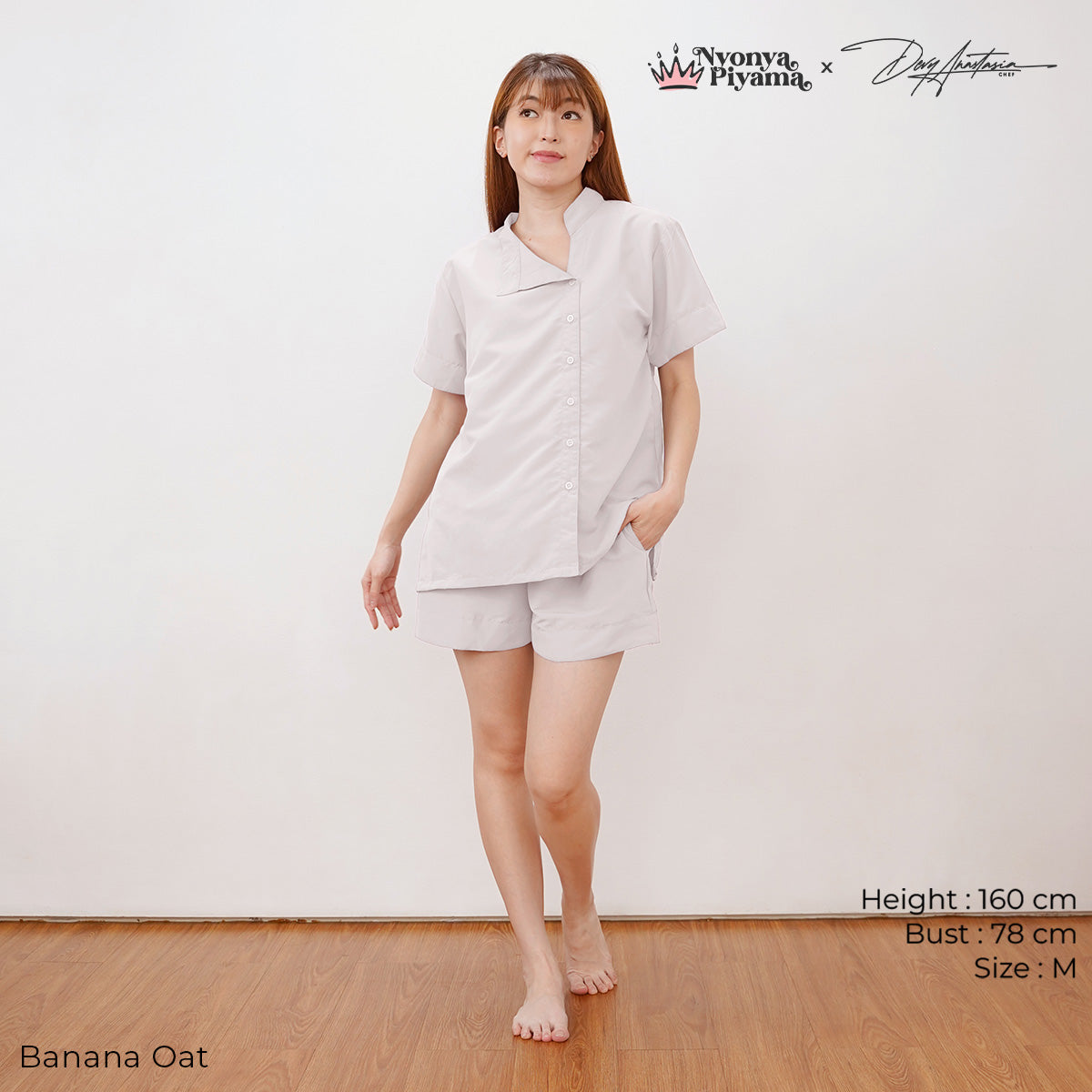 Chef Series Devy Anastasia - Piyama Set Celana Pendek