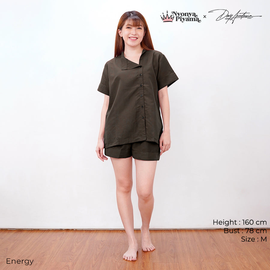 Chef Series Devy Anastasia - Piyama Set Celana Pendek