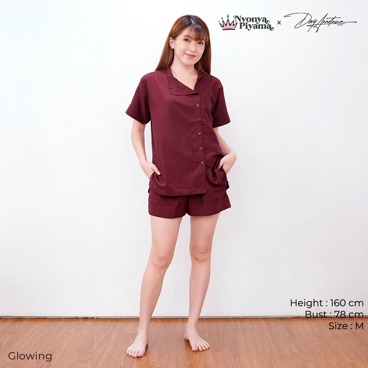 Chef Series Devy Anastasia - Piyama Set Celana Pendek
