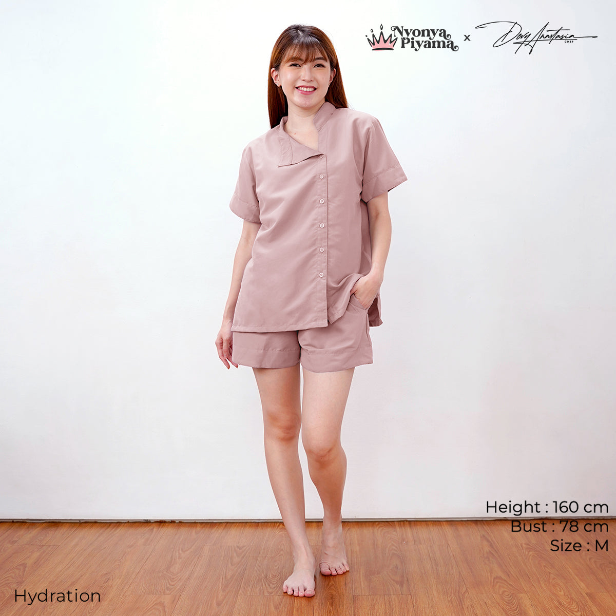 Chef Series Devy Anastasia - Piyama Set Celana Pendek