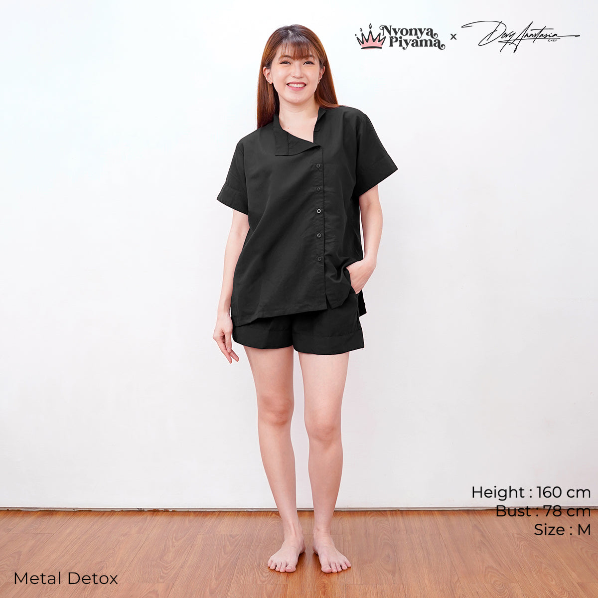 Chef Series Devy Anastasia - Piyama Set Celana Pendek