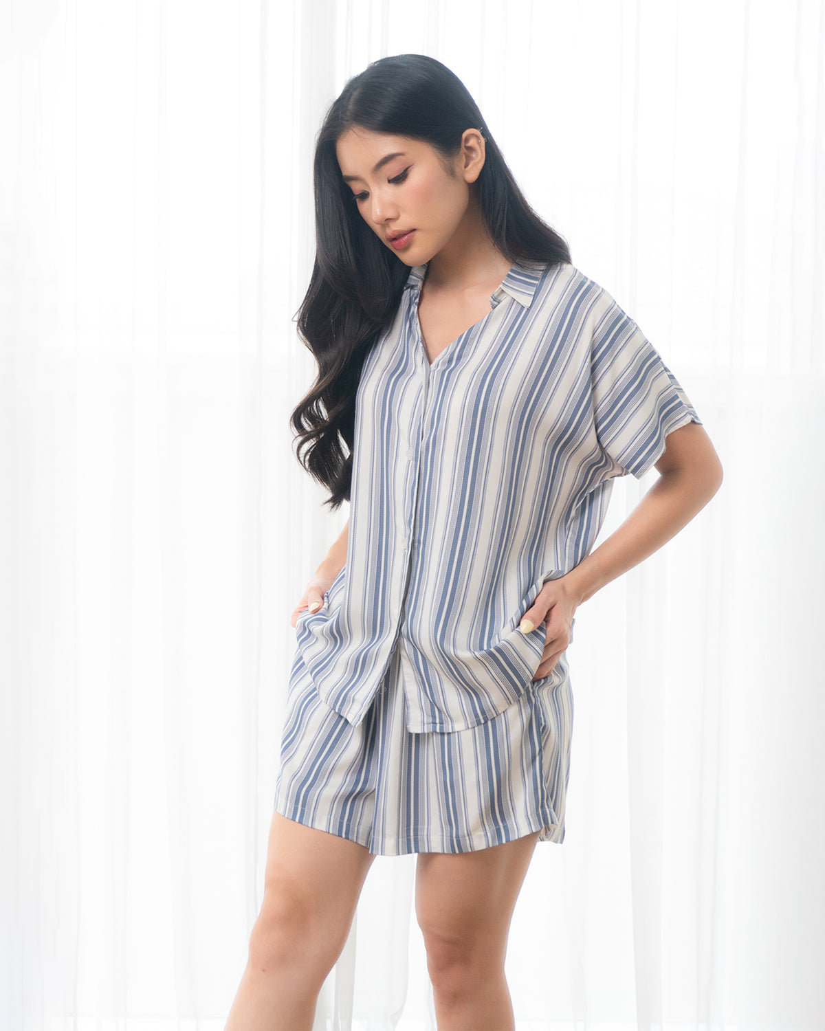 Luxury Collection Kyle Blue - Piyama Set