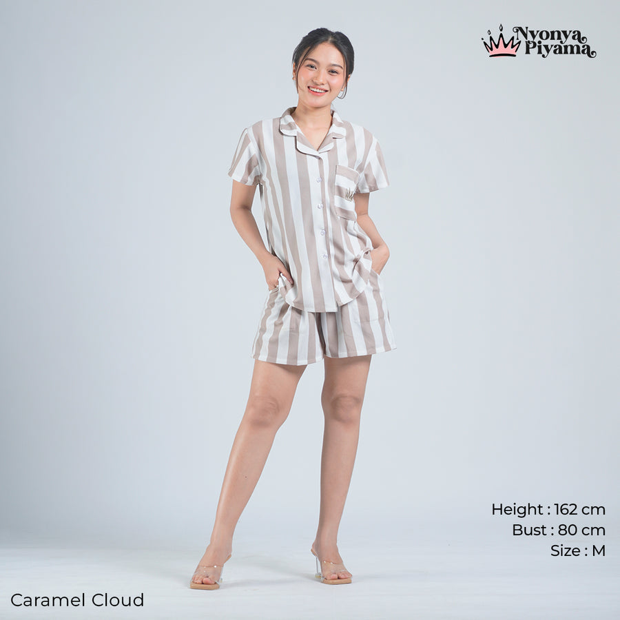 Classic Knit - Piyama Set Celana Pendek