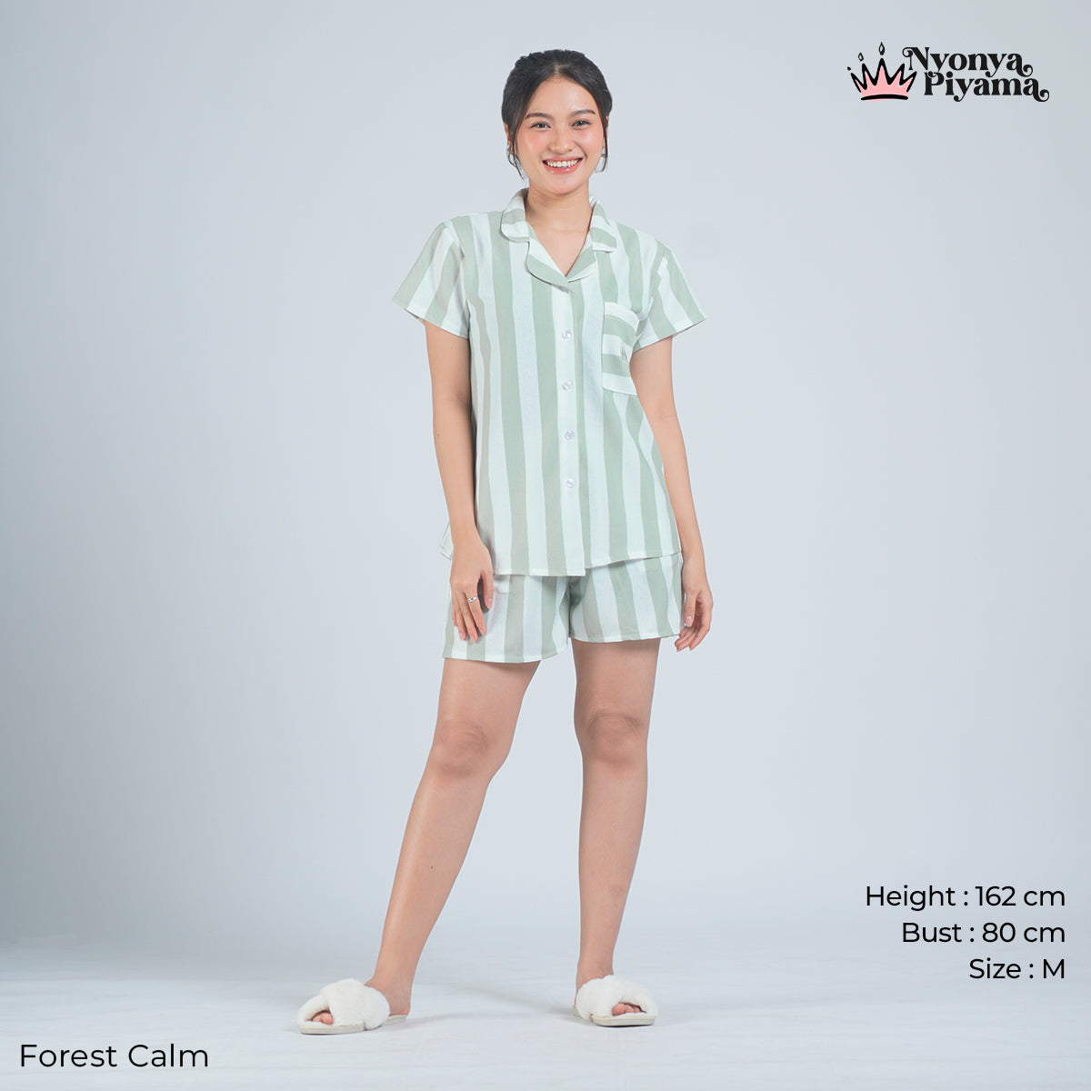 Classic Knit - Piyama Set Celana Pendek