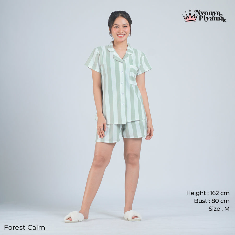 Classic Knit - Piyama Set Celana Pendek
