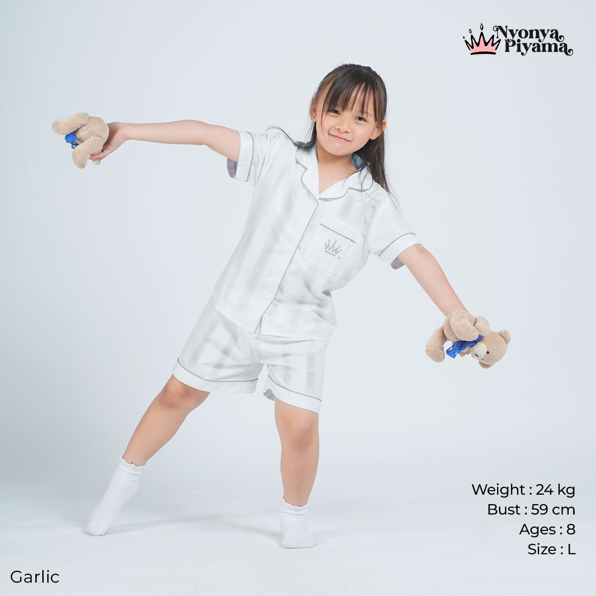 Herb Series - Piyama Anak Set Celana Pendek