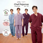 Chef Series Devy Anastasia - Piyama Pria Set Celana Panjang