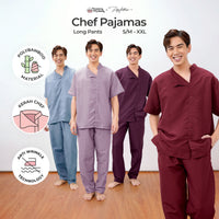Chef Series Devy Anastasia - Piyama Pria Set Celana Panjang