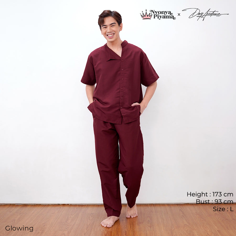 Chef Series Devy Anastasia - Piyama Pria Set Celana Panjang
