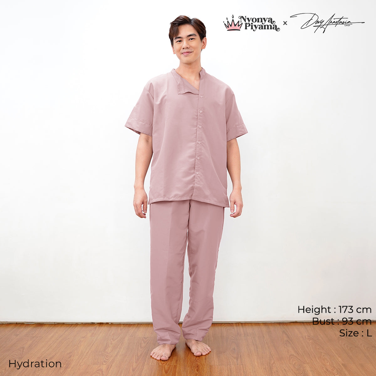 Chef Series Devy Anastasia - Piyama Pria Set Celana Panjang