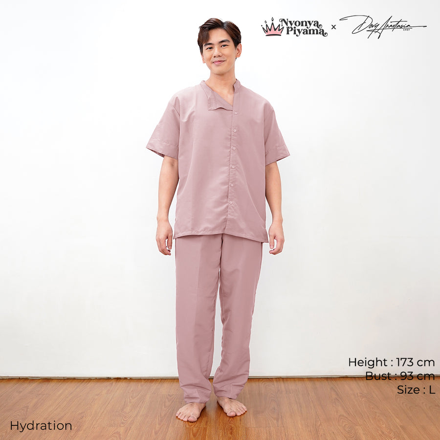 Chef Series Devy Anastasia - Piyama Pria Set Celana Panjang