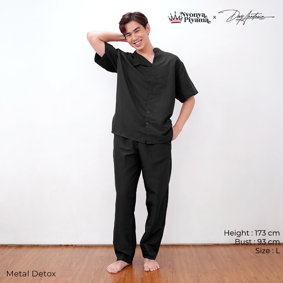 Chef Series Devy Anastasia - Piyama Pria Set Celana Panjang