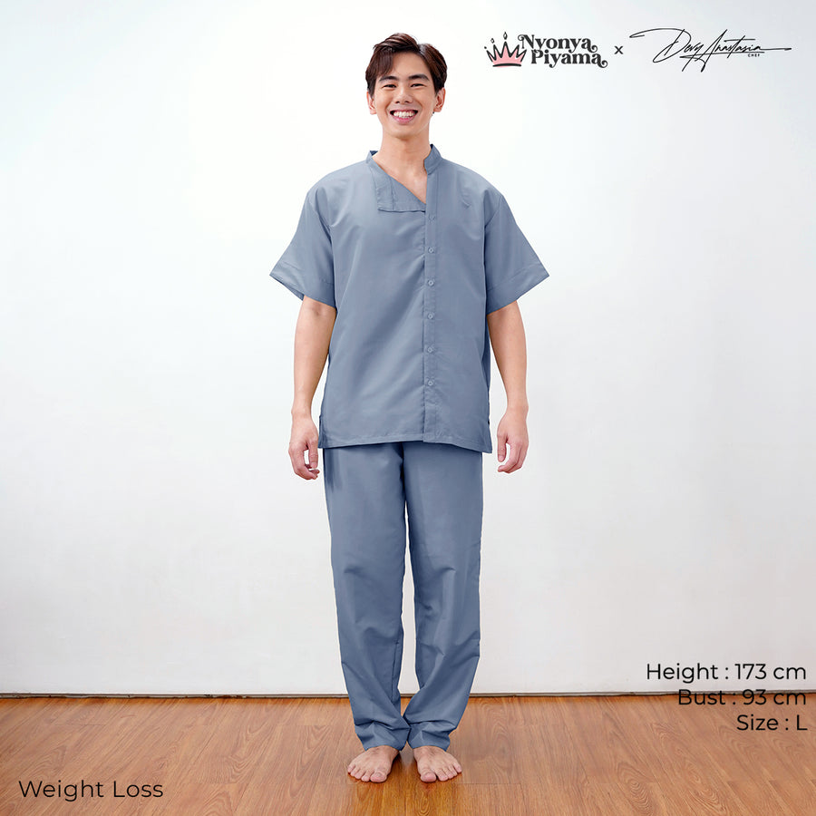 Chef Series Devy Anastasia - Piyama Pria Set Celana Panjang