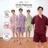 Chef Series Devy Anastasia - Piyama Pria Set Celana Pendek