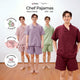 Chef Series Devy Anastasia - Piyama Pria Set Celana Pendek
