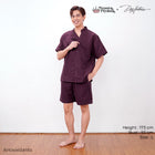 Chef Series Devy Anastasia - Piyama Pria Set Celana Pendek