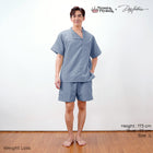 Chef Series Devy Anastasia - Piyama Pria Set Celana Pendek
